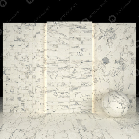 Carrelage Mountain Treasure Marble modèle 3D