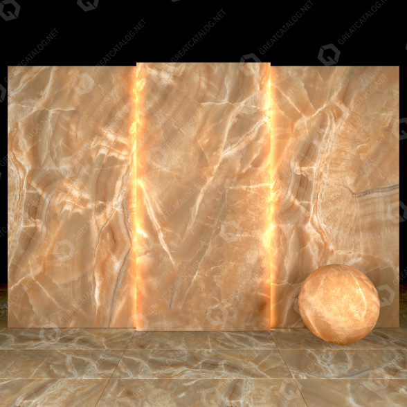 Плитка Orange Onyx 02 3D модель
