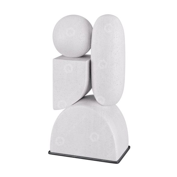 Rzeźba Arteriors Poza model 3D