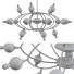 Kronleuchter Queen Molecule by Loft4You - Moxito