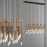 Lámpara colgante Kebo Tube Drass by Loft4You - Moxito