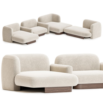 Sofa Kooku POP Delcourt Collection N3