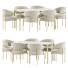 Mesa y sillas Meridiani Dining Set 32 - zvezdaboy