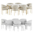 Mesa y sillas Meridiani Dining Set 32 - zvezdaboy