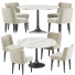 Стіл та стільці Meridiani Dining Set 33 - zvezdaboy