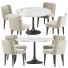 Стіл та стільці Meridiani Dining Set 33 - zvezdaboy