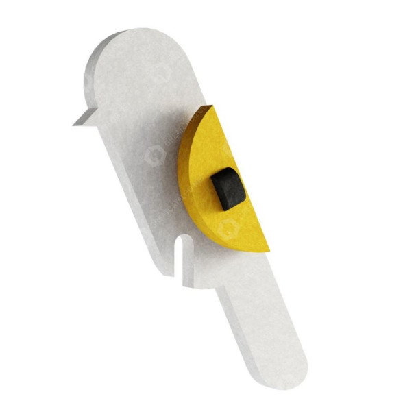 Acoustic Panel ReQuiet Titmouse 3D model