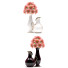 Vase et fleurs Gold Frame - SABHAT KHAN