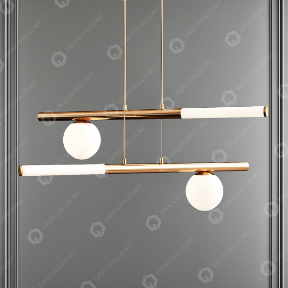 Люстра West Elm Balance 3D модель
