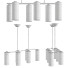 Люстра West Elm Glass Cylinder - Moxito