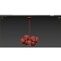 Люстра West Elm Staggered Glass 9-Light - Milk - Moxito