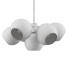 Люстра West Elm Staggered Glass 9-Light - Milk - Moxito