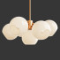 Люстра West Elm Staggered Glass 9-Light - Milk - Moxito