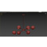 Kronleuchter West Elm Staggered Glass 6-Light - Milk - Moxito