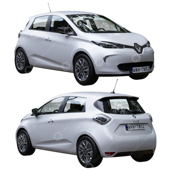 Автомобіль Renault Zoe 2013 3D модель