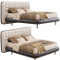 Bett Desiree Dedalo Up Beige - ED-MONTE