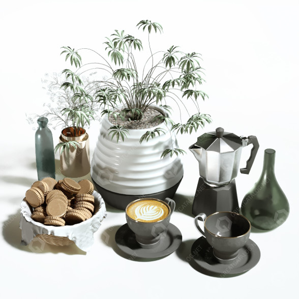 Декор Set 127 3D модель