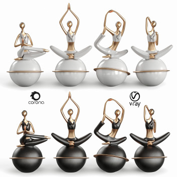 Статуетки  Ballerina 3D модель