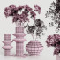 Wazony i rośliny Set Pink Bouquet - bahartanhaee