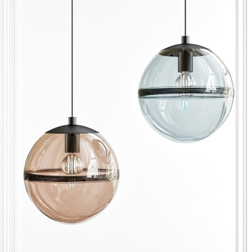 Lámpara colgante  Glassball BB Modelo 3D