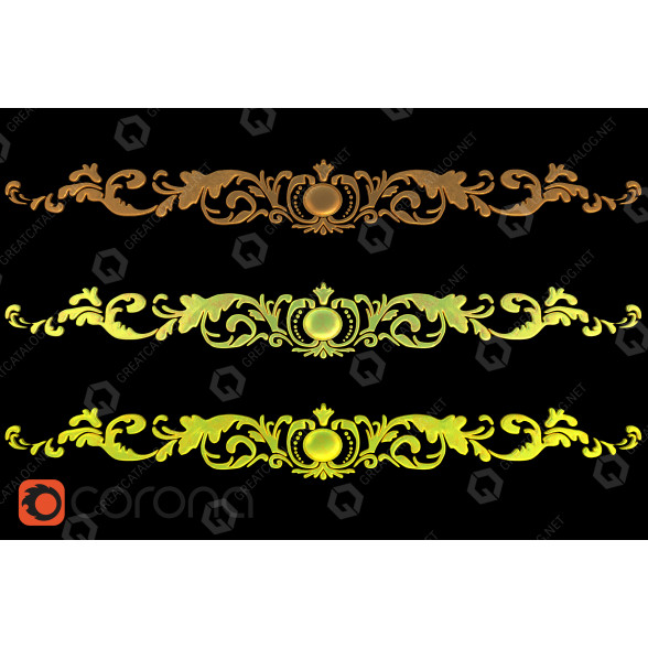 Декоративний елемент Pattern 3D модель