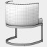 Krzesło Meridian Furniture Dining - Anor3D