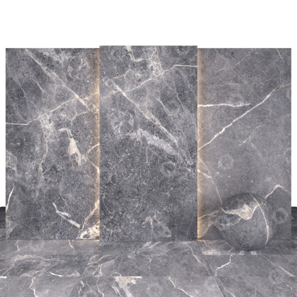Плитка Gray Stone 10 3D модель