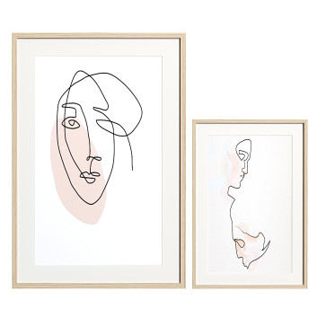 Pictures  Wall Frame 05 3D model