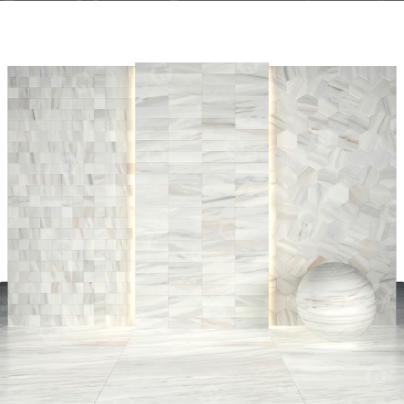 Плитка Origins Golden Omber Marble 01 3D модель