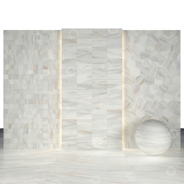 Плитка Origins Golden Omber Marble 02 3D модель