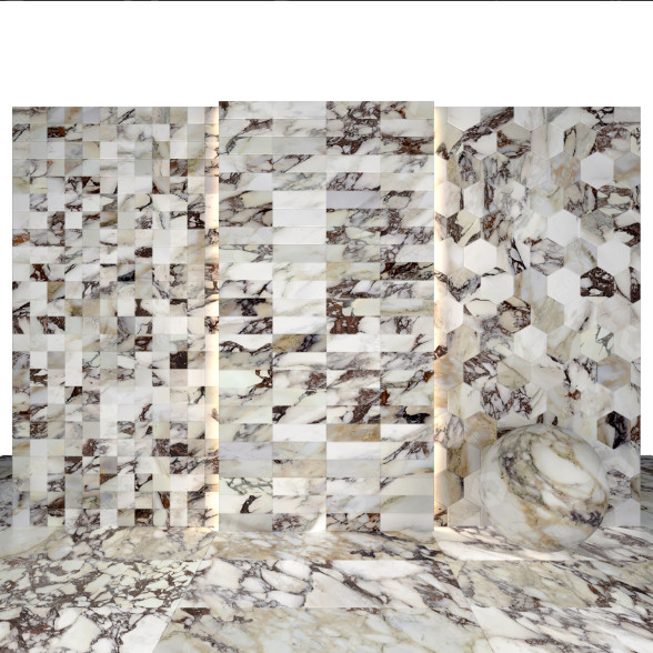 Плитка Capraia Breach Marble 3D модель