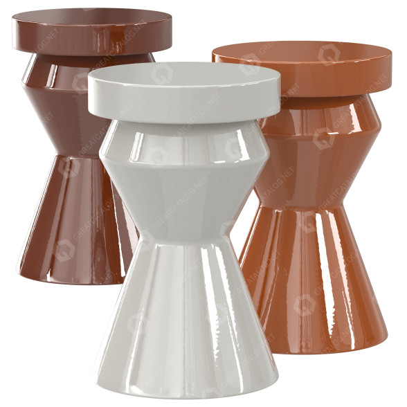 Stolik kawowy La Redoute Peono model 3D