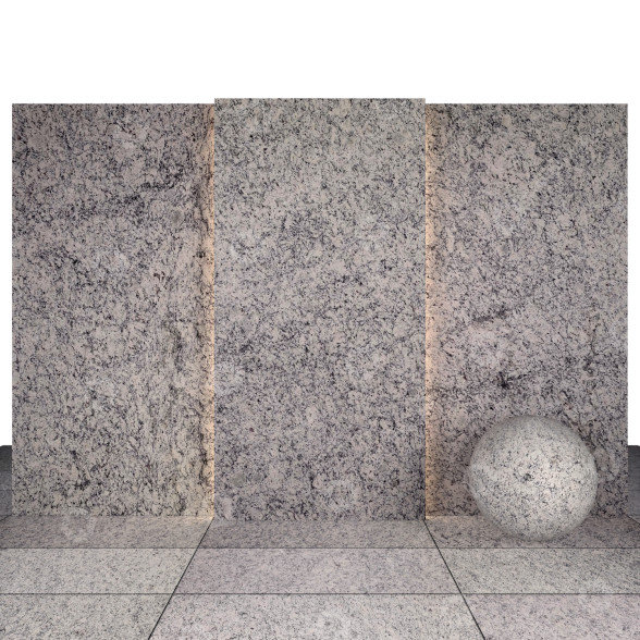Плитка Dallas White Granite 02 3D модель