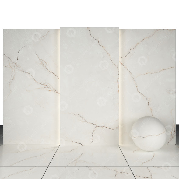 Плитка Steel Beige Marble 3D модель