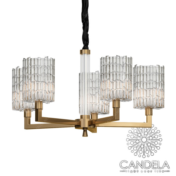Люстра Candela Gold 16 3D модель
