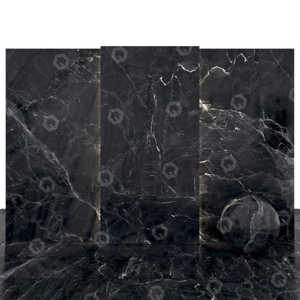 Плитка Black Marble 08 3D модель