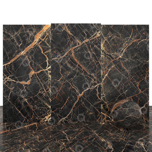 Плитка Alice Black Marble 3D модель