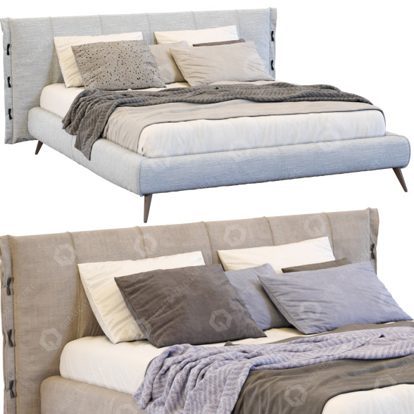Bett Bonaldo Cuff 3D-Modell
