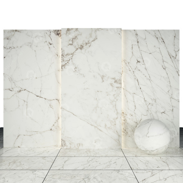 Azulejo White Fun Marble Modelo 3D