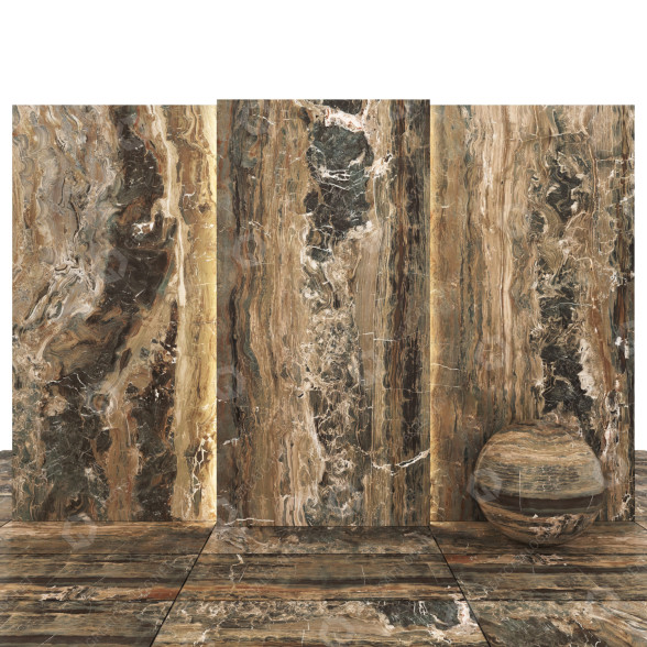 Fliese Brown Rex Marble 3D-Modell