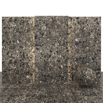Płytka Terrazzo Black Stone