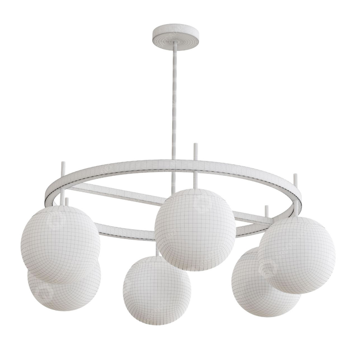 Chandelier Alluria by Kovacs 3D model GreatCatalog 19426