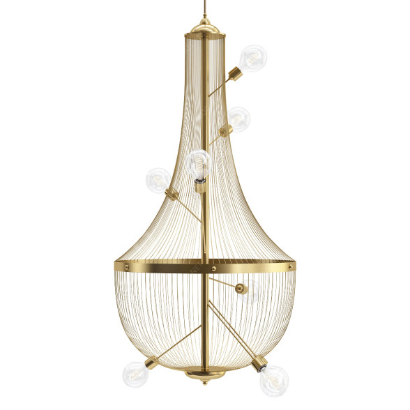 Lustre Boca do Lobo LChandelier modèle 3D