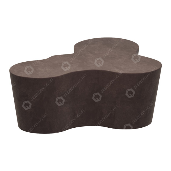 Table basse Showtime Orgo modèle 3D