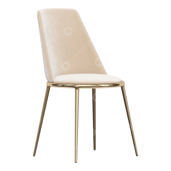 Chair Cantori Aurora Imbottita 3D model