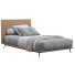 Ліжко West Elm Walnut Single - ED-MONTE