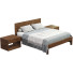 Кровать и тумбочки West Elm Wood - ED-MONTE