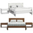 Кровать и тумбочки West Elm Wood - ED-MONTE
