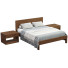 Кровать и тумбочки West Elm Wood - ED-MONTE