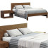 Кровать и тумбочки West Elm Wood - ED-MONTE